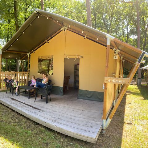 TENTE TOILE ET BOIS 6 personnes