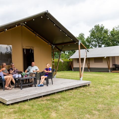 TENTE TOILE ET BOIS 6 personnes