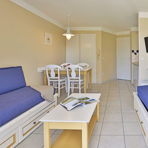 Studio 4 personnes - 1 coin nuit - Terrasse - Quartier Domaine de Moulin