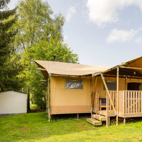 TENTE TOILE ET BOIS 5 personnes - Rêveur