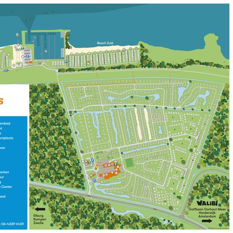 Emplacement - Aire de stationnement pour camping-cars « confort »