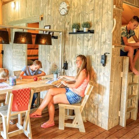 TENTE TOILE ET BOIS 4 personnes - Lodgetent