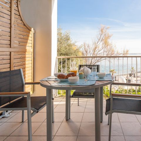 APPARTEMENT 3 personnes - - 1 chambre - Terrasse ou balcon - Vue sur la mer