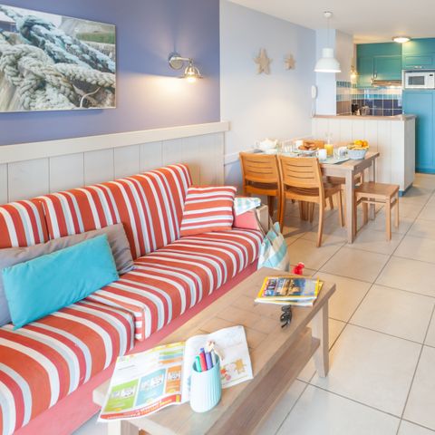 APPARTEMENT 4 personnes - - 1 chambre - Terrasse ou balcon - Vue mer ouverte - Front de mer