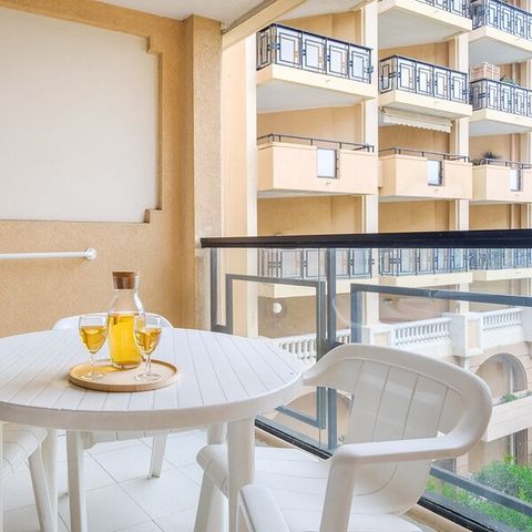 Studio 5 personnes - 1 coin - Nuit - Terrasse ou balcon