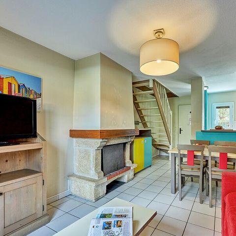 Maison 6 personnes - 1 chambre - Duplex - Cheminée - Terrasse