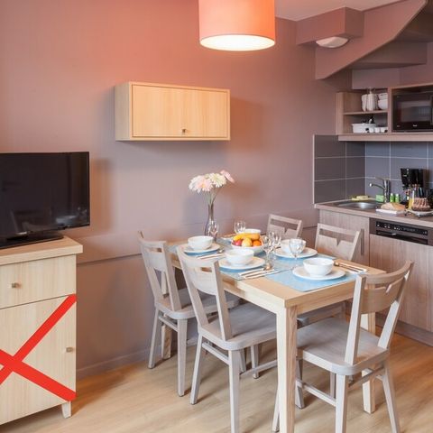 Appartement 5 personnes - 2 chambres - Duplex