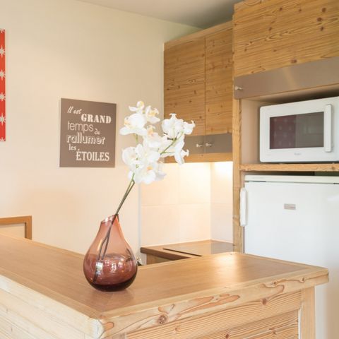 APPARTEMENT 6 personnes - - 1 chambre + 1 alcôve - Vue sur le jardin