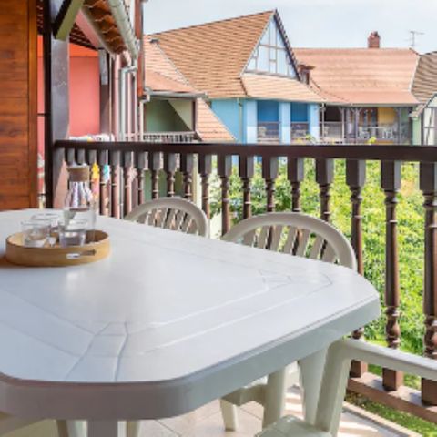 APPARTEMENT 7 personnes - - 2 chambres - Duplex - Vue sur le jardin