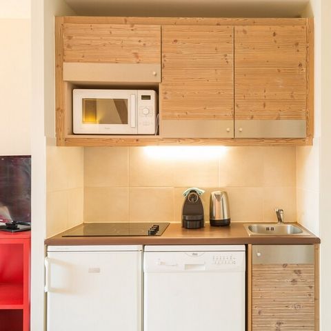 Appartement 4 personnes - 1 chambre - VUE JARDIN