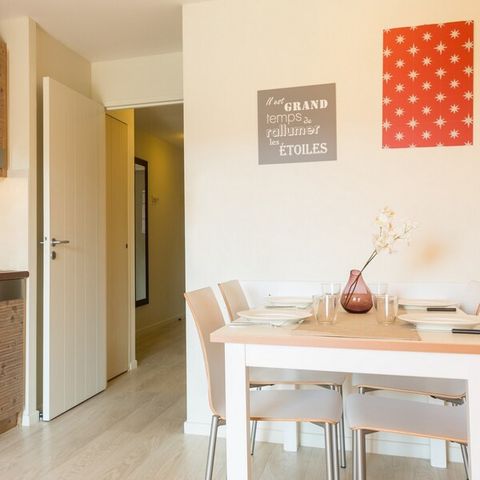 Appartement 4 personnes - 1 chambre - VUE JARDIN