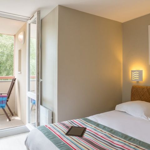 Appartement 6 personnes - - 1 chambre + 1 alcôve - Terrasse ou balcon