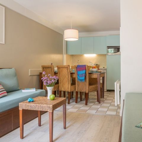 Appartement 6 personnes - - 1 chambre + 1 alcôve - Terrasse ou balcon