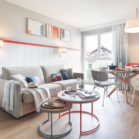 Appartement 4 personnes - 1 chambre - Vue sur le jardin