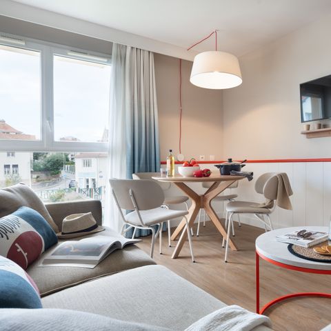 Appartement 4 personnes - 1 chambre - Vue sur le jardin