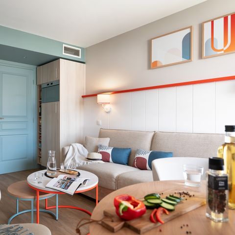 Appartement 4 personnes - 1 chambre - Vue sur le jardin