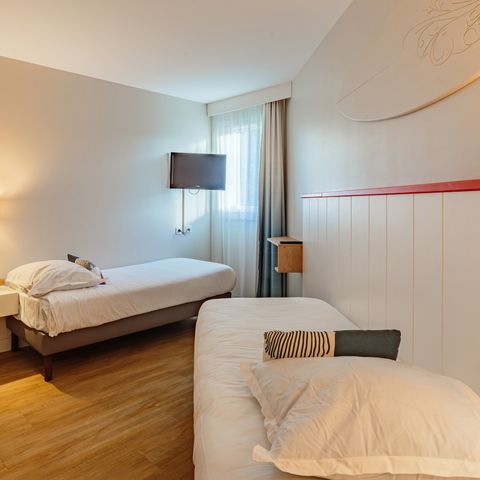 Appartement 4 personnes - 1 chambre - Vue sur le jardin