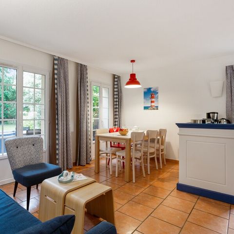 Maison 6 personnes - 2 chambres - Vue sur le golf