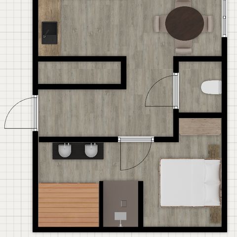 BUNGALOW 2 personnes - Terrace Lodge avec sauna et bain à remous