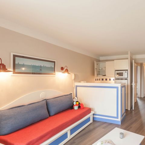 APPARTEMENT 5 personnes - - 1 chambre - Terrasse ou balcon