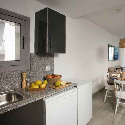 Appartement 4 personnes - 2 chambres -Balcon - Vue Mer