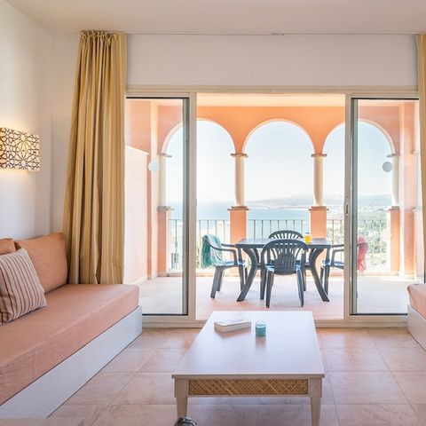 Appartement 4 personnes - 1 chambre - Balcon - vue mer
