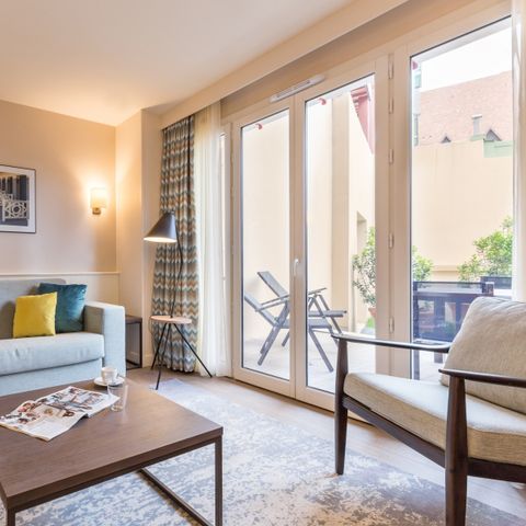 Appartement 6 personnes - 2 chambres - Côté rue - Bâtiments portuaires