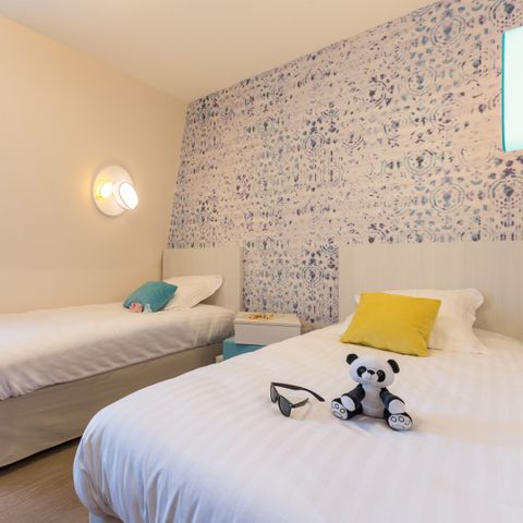 Appartement 6 personnes - 2 chambres - Côté rue - Bâtiments portuaires