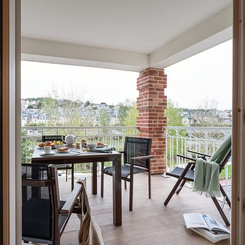 Appartement 4 personnes - 1 chambre - Terrasse ou balcon - Bâtiments portuaires