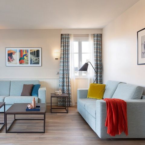 Appartement 6 personnes - 2 chambres - Terrasse ou balcon - Bâtiments portuaires