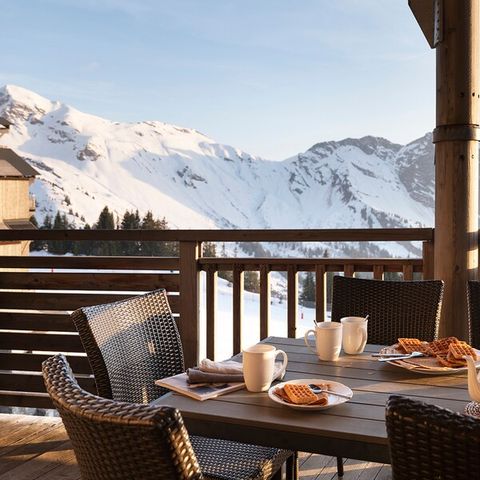 Appartement 8 personnes - 3 chambres - Balcon - Vue montagne dégagée