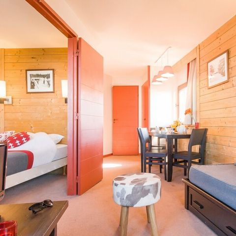Appartement 4 personnes - 1 chambre - Vue montagne dégagée