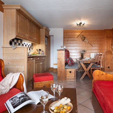 Appartement 6 personnes - 2 chambres - Vue montagne