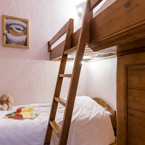 Appartement 5 personnes - 1 chambre - 1 coin - Nuit – - Sans balcon
