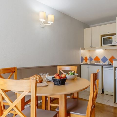 Studio 4 personnes - 1 coin - Nuit - Sans balcon