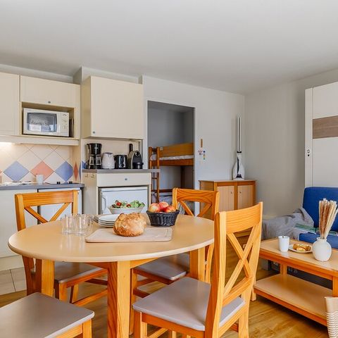 Studio 4 personnes - 1 coin - Nuit – Balcon
