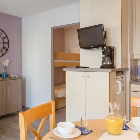 Appartement 6 personnes - 1 chambre - 1 coin - Nuit - Balcon - Climatisé - Rénové