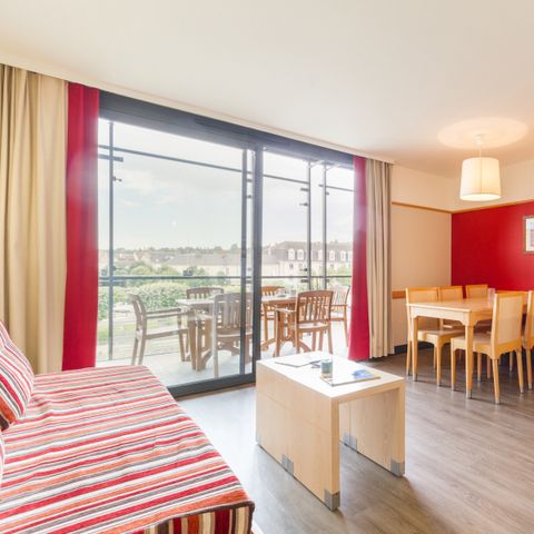 APPARTEMENT 6 personnes - - 1 chambre + 1 alcôve - Terrasse ou balcon