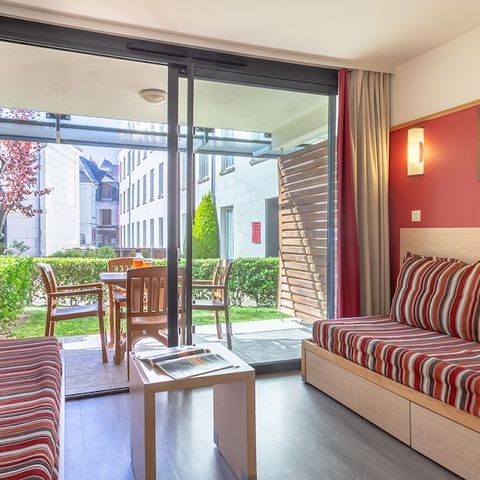 Appartement 4 personnes - 1 coin - Nuit - Terrasse