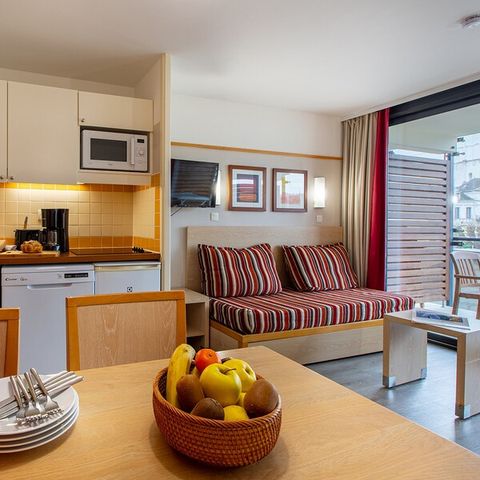 Appartement 5 personnes - 1 chambre - Terrasse ou Balcon