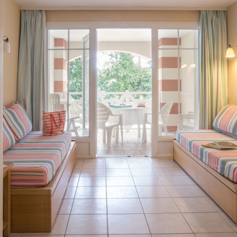 APPARTEMENT 5 personnes - - 1 chambre - Terrasse ou balcon