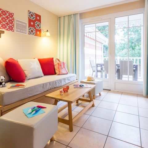 APPARTEMENT 6 personnes - - 1 chambre + 1 alcôve - Terrasse ou balcon - Exposition sud