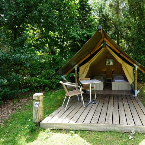 TENTE TOILE ET BOIS 2 personnes - Mini