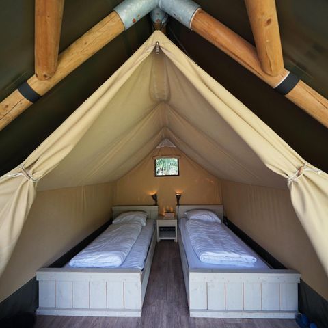 TENTE TOILE ET BOIS 2 personnes - Mini
