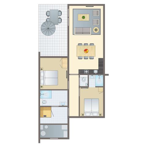 BUNGALOW 4 personnes - 4L