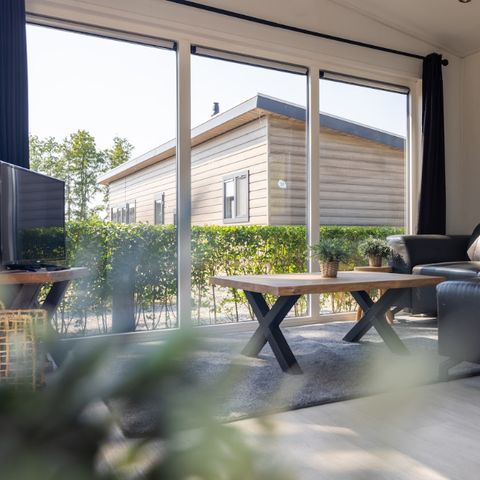 MOBILHOME 4 personnes - Salon de plage