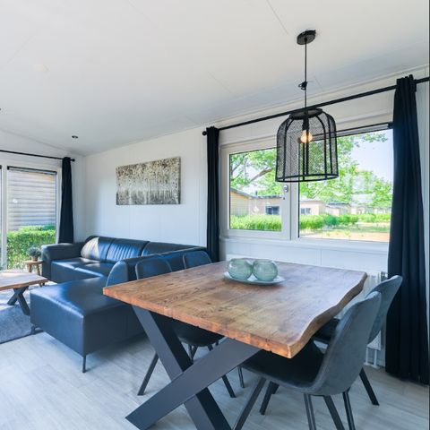 MOBILHOME 4 personnes - Salon de plage