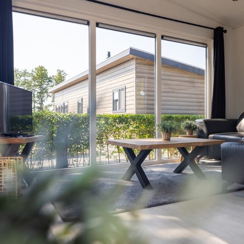 MOBILHOME 5 personnes - Salon de plage