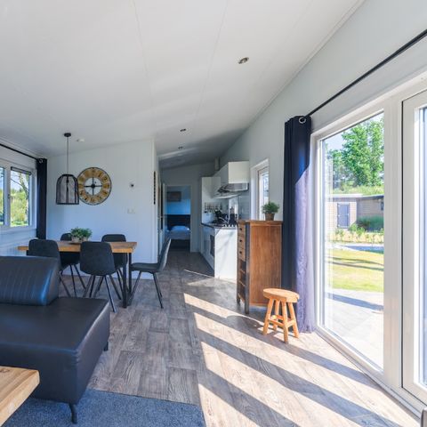 MOBILHOME 5 personnes - Salon de plage