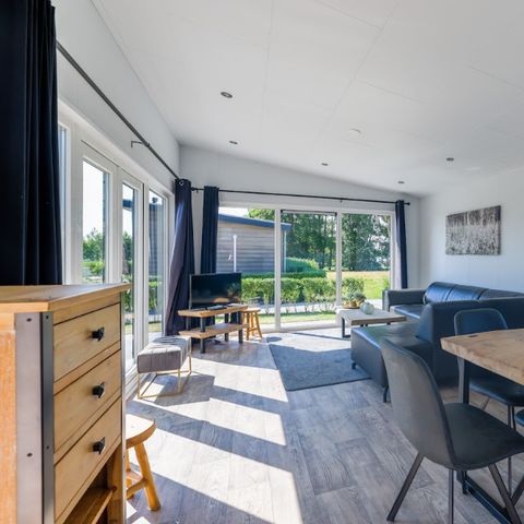 MOBILHOME 5 personnes - Salon de plage